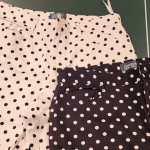 Lauren Ralph Lauren Polka Dot Pants Set